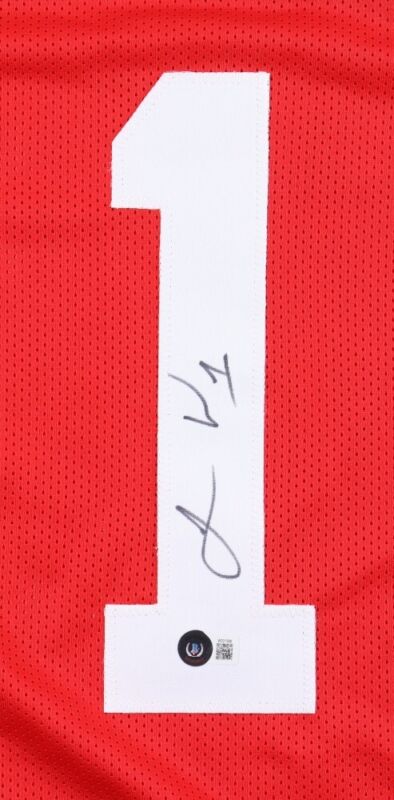 JIMMIE WARD SIGNED AUTOGRAPHED SAN FRANCISCO 49ERS CUSTOM JERSEY BECKETT COA