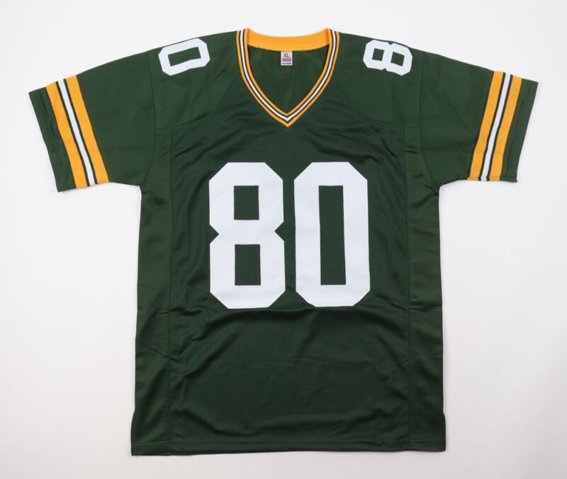 JAMES LOFTON SIGNED AUTOGRAPHED GREEN BAY PACKERS CUSTOM JERSEY BECKETT COA HOF