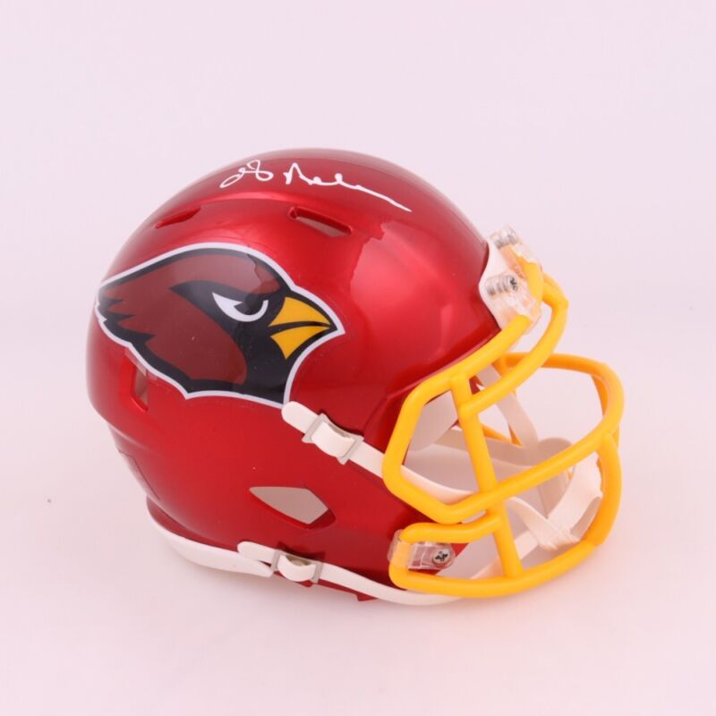 OTTIS ANDERSON SIGNED AUTOGRAPHED ARIZONA CARDINALS FLASH MINI HELMET JSA COA