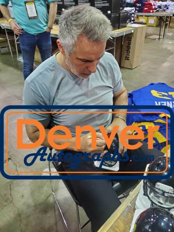 Kurt Warner Signed Arizona Cardinals 22 Alt Speed Mini Helmet Beckett 42362