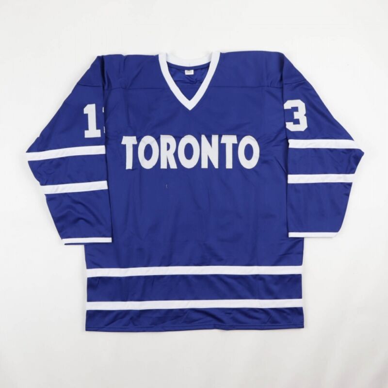 MATS SUNDIN SIGNED AUTOGRAPHED TORONTO MAPLE LEAFS CUSTOM JERSEY BECKETT COA