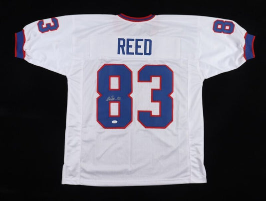 ANDRE REED SIGNED AUTOGRAPHED BUFFALO BILLS CUSTOM JERSEY JSA COA