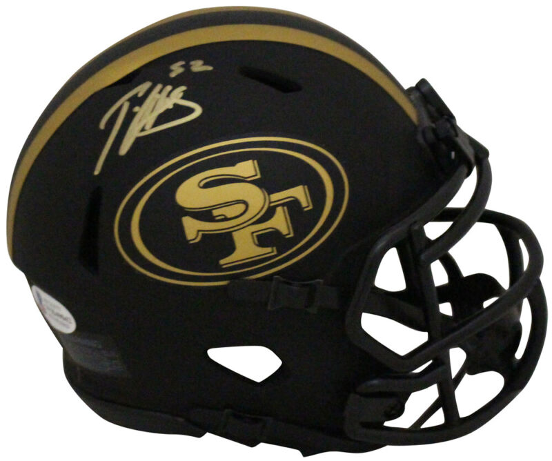 Patrick Willis Autographed San Francisco 49ers Eclipse Mini Helmet BAS 33234