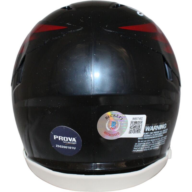 Kurt Warner Signed Arizona Cardinals 22 Alt Speed Mini Helmet Beckett 42362