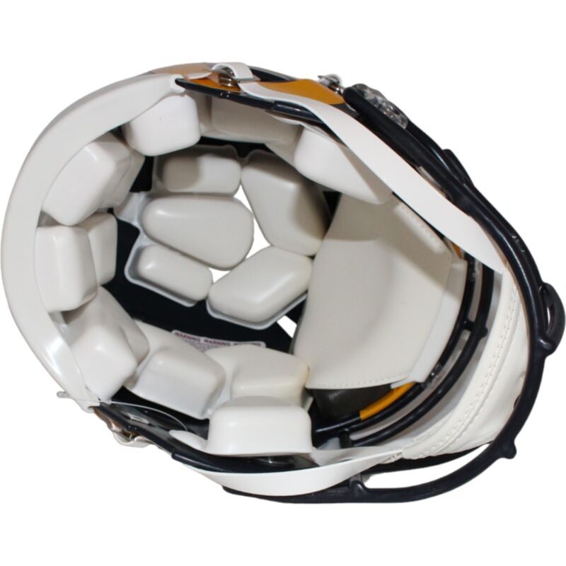 Kurt Warner Signed Los Angeles Rams Spd Authentic Helmet w/ 2 insc BAS 40055