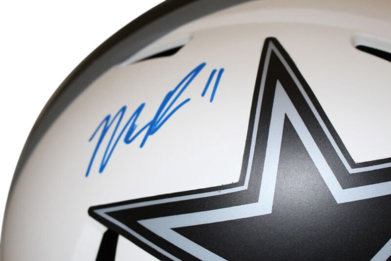 Micah Parsons Signed Dallas Cowboys Lunar Speed Authentic Helmet FAN 39686
