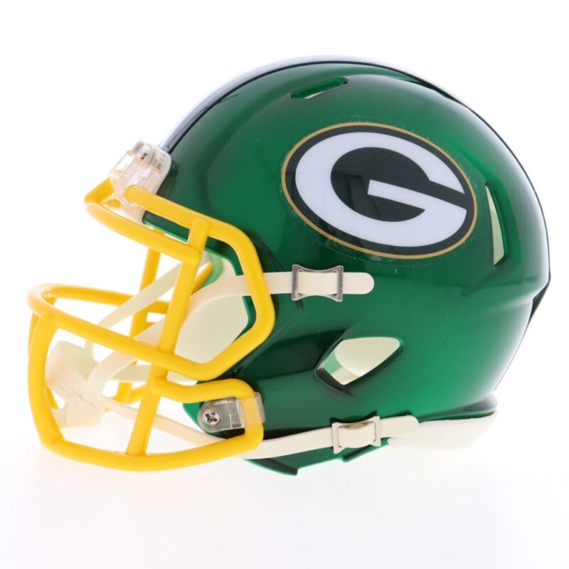 DON MAJKOWSKI SIGNED AUTOGRAPHED GREEN BAY PACKERS FLASH MINI HELMET JSA COA