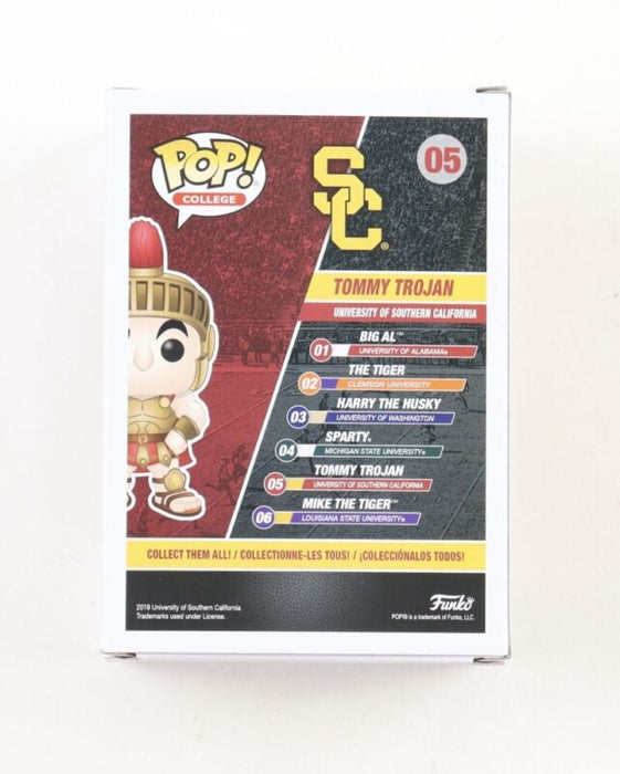 OJ SIMPSON AUTOGRAPHED USC TROJANS TOMMY TROJAN FUNKO POP JSA COA