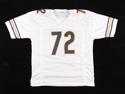 WILLIAM PERRY SIGNED AUTOGRAPHED CHICAGO BEARS CUSTOM JERSEY JSA COA