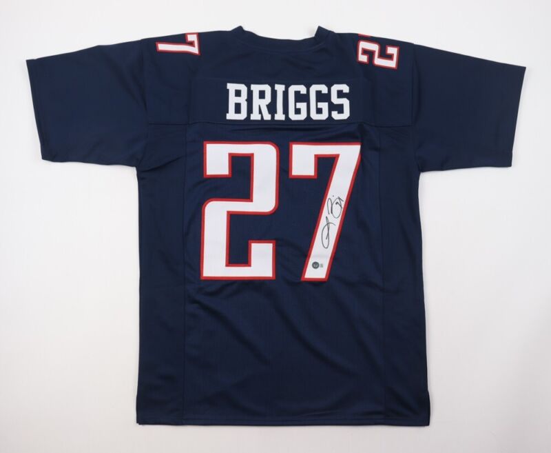 LANCE BRIGGS SIGNED AUTOGRAPHED ARIZONA WILDCATS CUSTOM JERSEY BECKETT COA