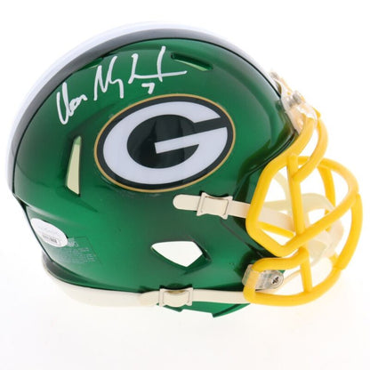 DON MAJKOWSKI SIGNED AUTOGRAPHED GREEN BAY PACKERS FLASH MINI HELMET JSA COA