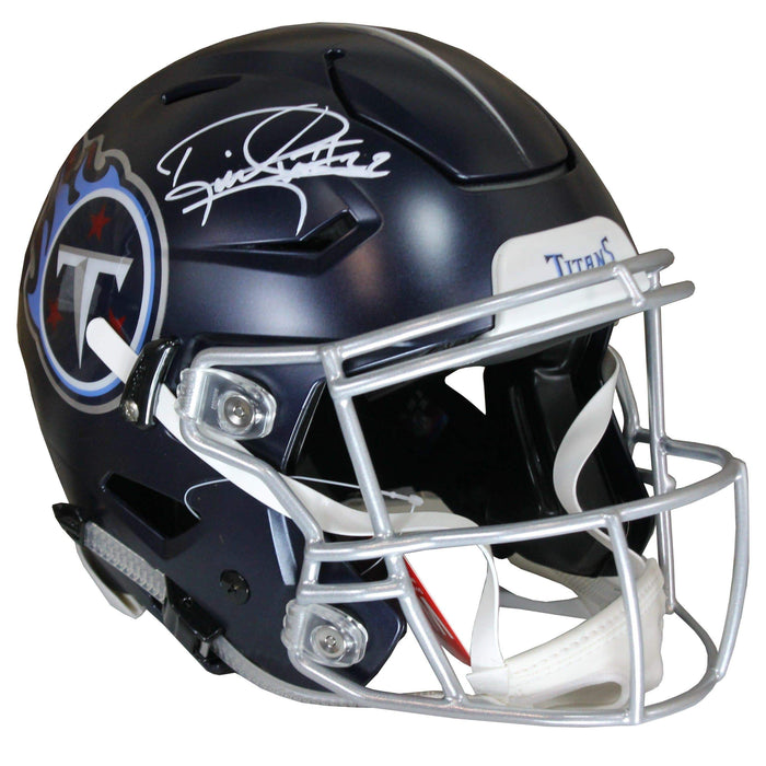 Derrick Henry Autographed Tennessee Titans Blue Riddell Speed Flex Full Size Helmet w/ Beckett COA