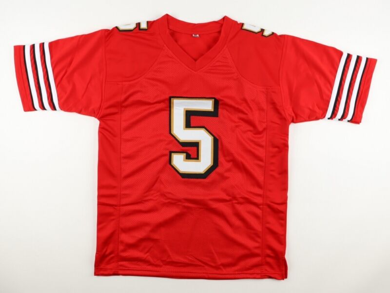 JEFF GARCIA SIGNED AUTOGRAPHED SAN FRANCISCO 49ERS CUSTOM JERSEY BECKETT COA