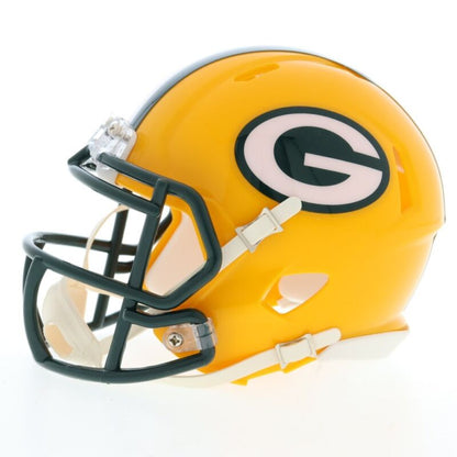 ROBERT BROOKS SIGNED AUTOGRAPHED GREEN BAY PACKERS MINI HELMET JSA COA