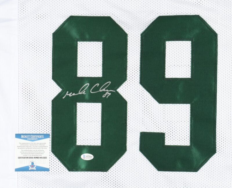 MARK CHMURA SIGNED AUTOGRAPHED GREEN BAY PACKERS CUSTOM JERSEY BECKETT COA