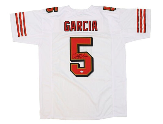 JEFF GARCIA SIGNED AUTOGRAPHED SAN FRANCISCO 49ERS CUSTOM JERSEY PSA COA