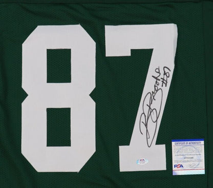 ROBERT BROOKS SIGNED AUTOGRAPHED GREEN BAY PACKERS CUSTOM JERSEY PSA COA