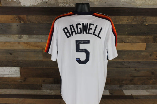 Jeff Bagwell Signed Astros Jersey (JSA COA)