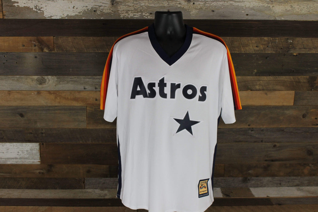 Jeff Bagwell Autographed Houston Astros Throwback Replica Jersey