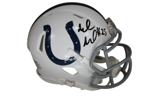 Marlon Mack Autographed Colts Mini Helmet w/JSA COA