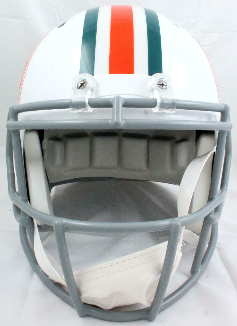 Jason Taylor Miami Dolphins Signed F/S Tribute Speed Replica Helmet W/ HOF (BAS COA)