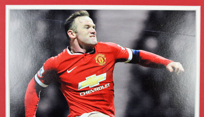 Wayne Rooney Manchester United Signed 11x14 Matted Photo #E37860 (BAS COA)