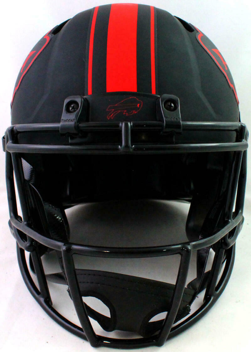 Josh Allen Buffalo Bills Signed F/S Eclipse Speed Authentic Helmet (BAS COA)
