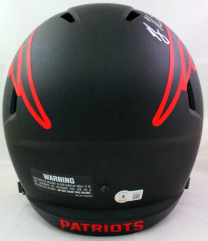 Rodney Harrison New England Patriots Autographed NE Patriots Eclipse F/S Helmet- (BAS COA)