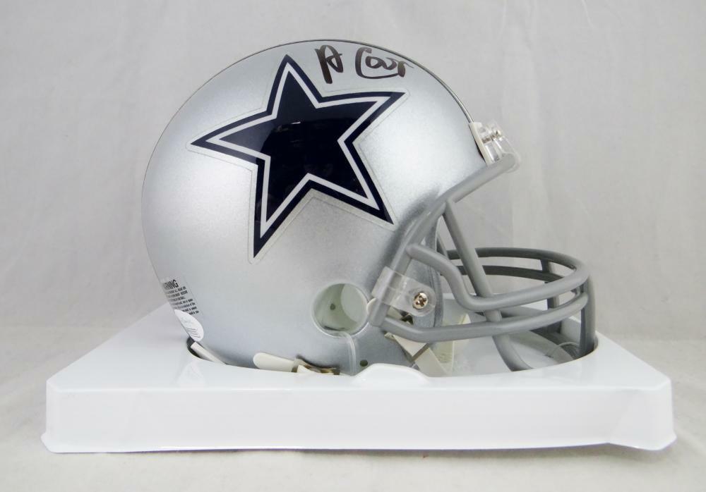 Amari Cooper Autographed Dallas Cowboys Mini Helmet- (JSA COA)