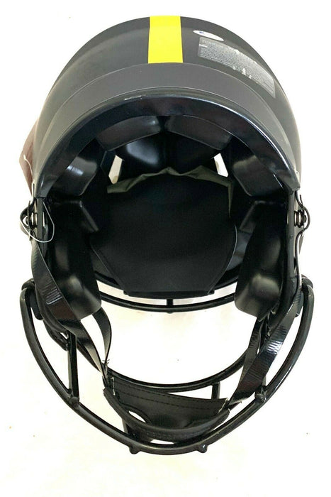 Joe Greene Pittsburgh Steelers Signed Steelers Full-sized Eclipse Authentic Helmet with HOF 87 #WD64744 (BAS COA)