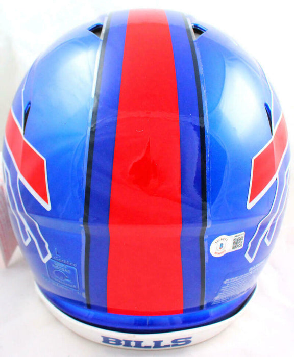 Stefon Diggs Buffalo Bills Signed F/S Flash Speed Authentic Helmet (BAS COA)