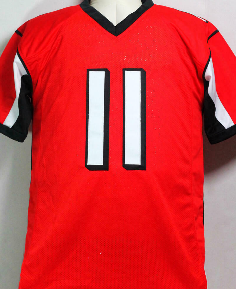 Julio Jones Autographed 2019 Red Pro Style Jersey (BAS COA)