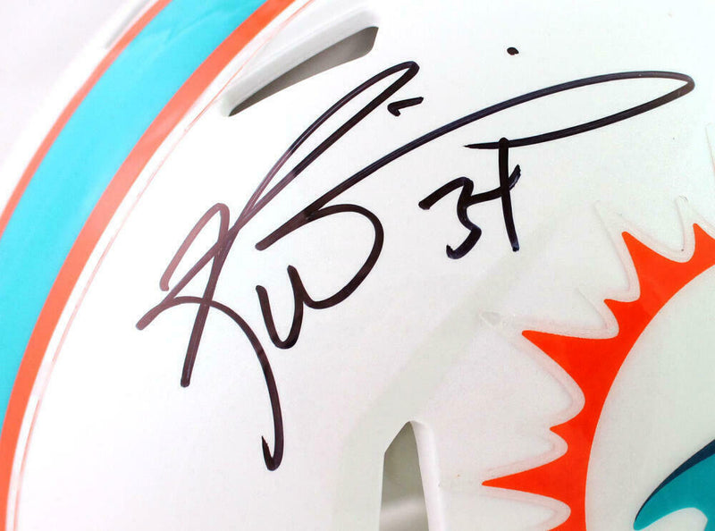 Ricky Williams Miami Dolphins Signed Dolphins Full-sized Speed Authentic Helmet with SWED (BAS COA)