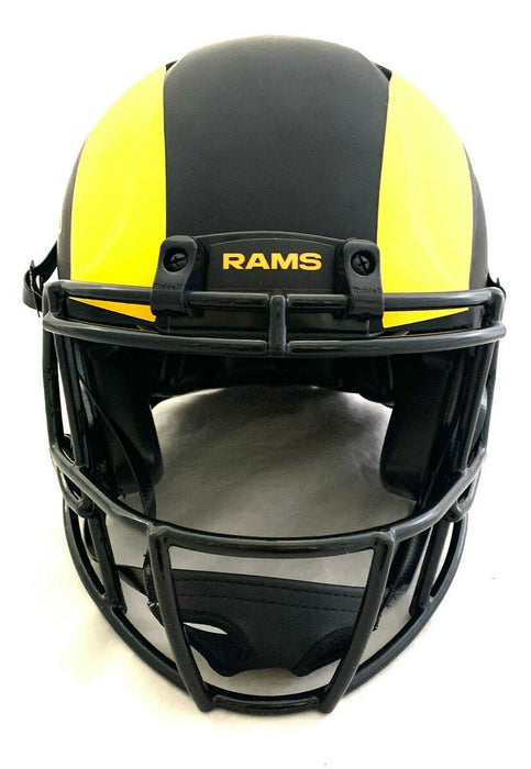 Aaron Donald Los Angeles Rams Signed F/S Eclipse Speed Authentic Helmet JSA COA (St. Louis), , 