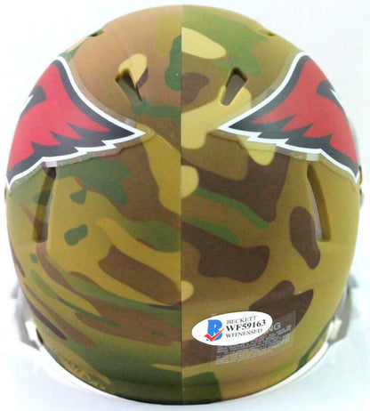 Kyler Murray Arizona Cardinals Signed Camo Mini Helmet (BAS COA)