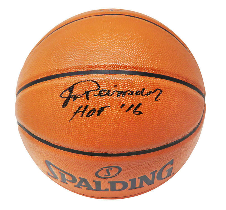 Jerry Reinsdorf Chicago Bulls Signed Spalding Game Replica NBA Basketball w/HOF'16 (SS COA)