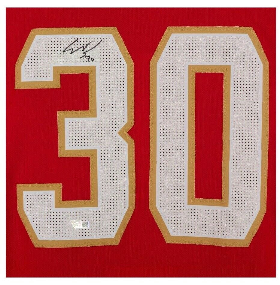 Spencer Knight Florida Panthers Signed Authentic Jersey (FAN COA)