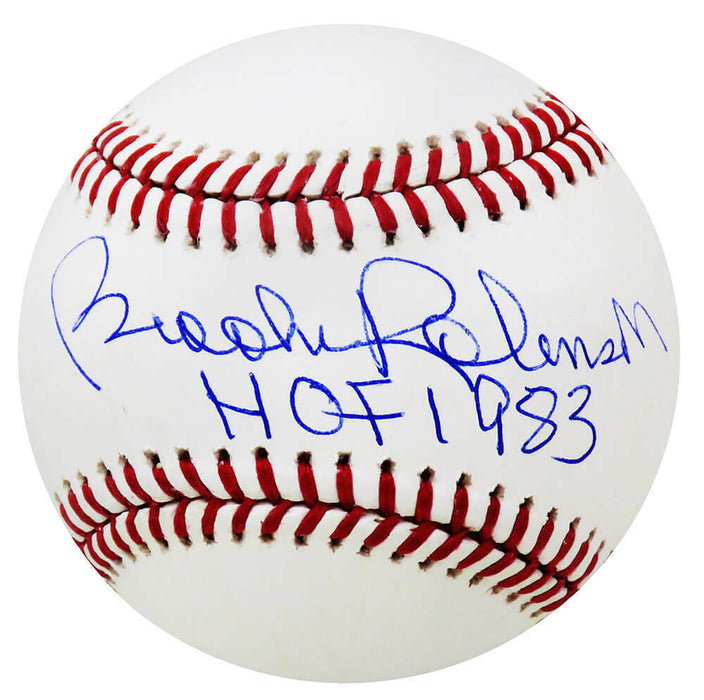 Brooks Robinson Signed Rawlings MLB Baseball w/HOF 1983 (SS COA)