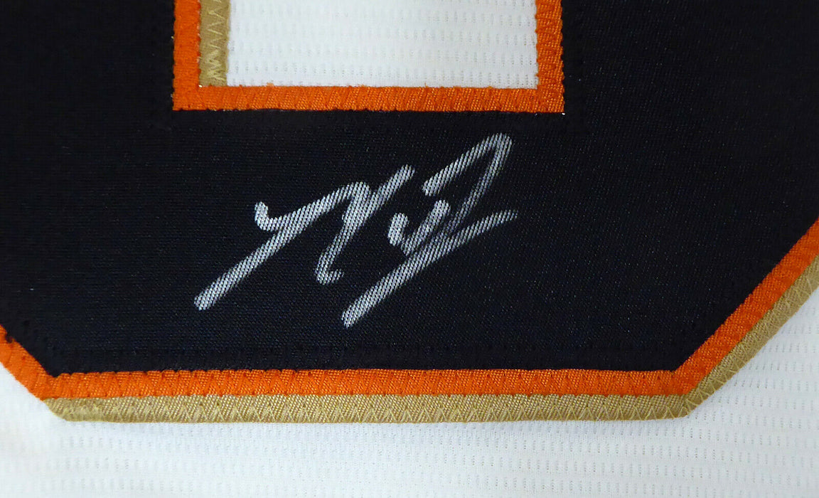 Giants Madison Bumgarner Autographed Majestic Jersey (Stain) PSA/DNA AB49759