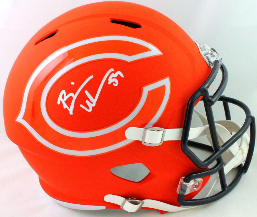 Chicago Bears Riddell Speed Replica Helmet - AMP