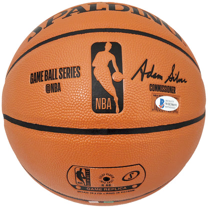 Giannis Antetokounmpo Milwaukee Bucks Signed Spalding I/O Bucks Basketball (BAS COA)