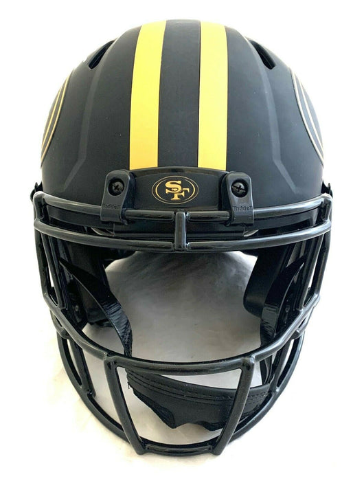 Jeff Garcia San Francisco 49ers Signed 49ers Full-sized Eclipse Speed Authentic Helmet #WG92582 (BAS COA)