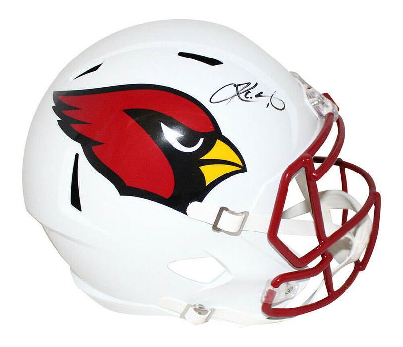 Kyler Murray Arizona Cardinals Signed F/S Flat White Speed Helmet (BAS COA)