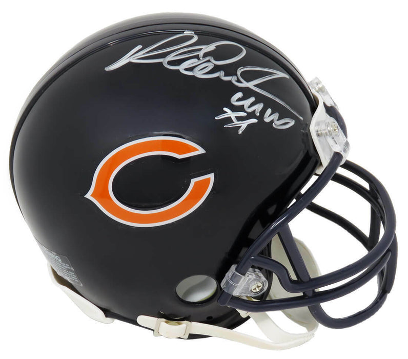 RICHARD DENT Chicago Bears Signed Riddell Mini Helmet w/MVP XX (SS COA)