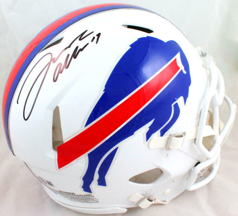 Josh Allen Buffalo Bills Signed F/S 2021 Speed Authentic Helmet (BAS COA)