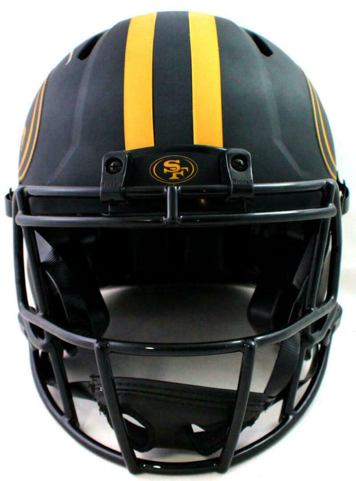 Deion Sanders San Francisco 49ers Signed SF 49ers Full-sized Eclipse Authentic Helmet (BAS COA)