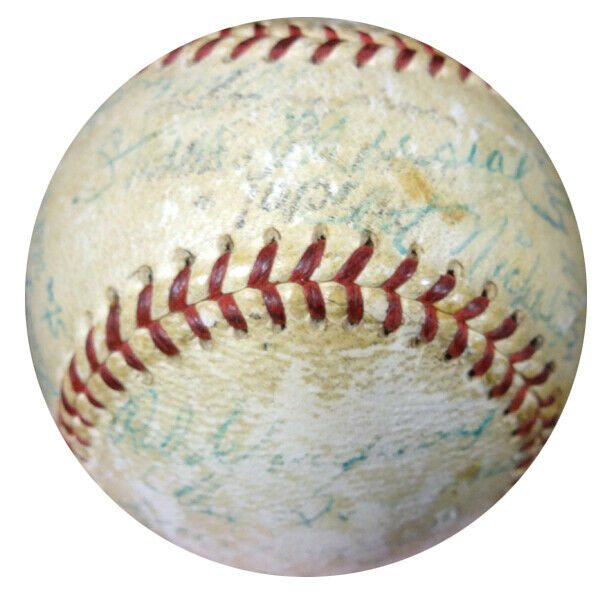 1956 Cardinals St. Louis Cardinals Signed Baseball with 33 Signatures AA08273 (PSA COA), , 