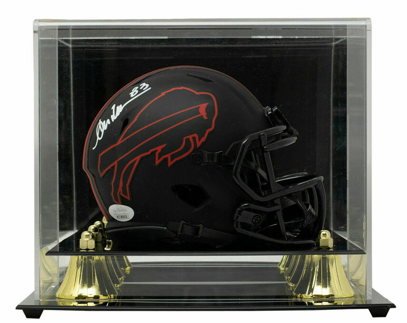 Andre Reed Buffalo Bills Signed Mini Eclipse Speed Replica Helmet w/Case (JSA COA)