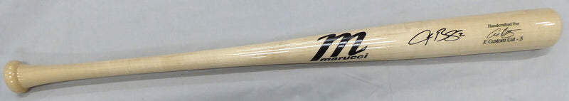 ALEX BREGMAN HOUSTON ASTROS AUTOGRAPHED BLONDE MARUCCI GAME MODEL BAT 185859 (BAS COA)