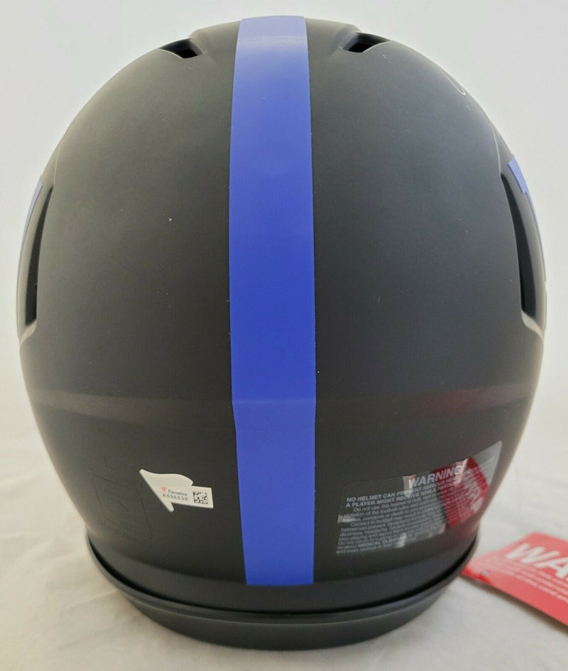Eli Manning New York Giants Signed New York Giants Full-sized Eclipse Speed Authentic Helmet (FAN COA)